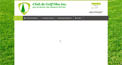 Desktop Screenshot of club-de-golf-oka.com